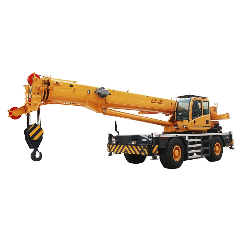 Chinese Manufacturer Acntruck Heavy Rough Terrain Crane Rt35 for Port Construction