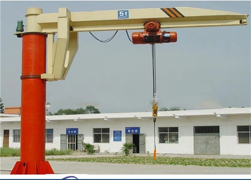 Factory China Mingdao Brand 3 Ton 5 Ton 10 Ton 20 Ton 360 Degree Rotating Column Pillar Jib Crane with Electric Hoist or Chain Hoist with Low Price