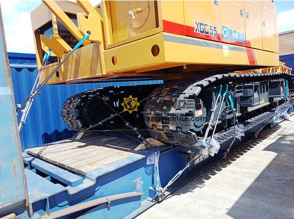 Construction Equipment Crawler Crane Mobile Rough Terrain Crane for Port Construction